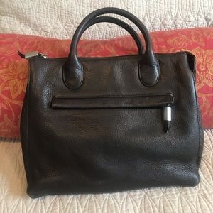 Stone Mountain Leather Purse in Dark Brown